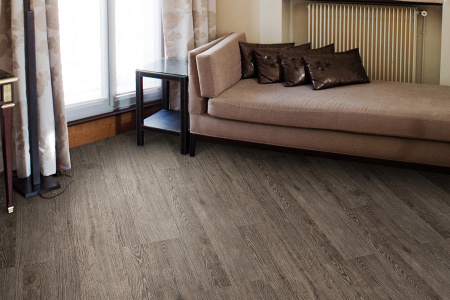 Пробковый пол Corkstyle Print Cork Wood Oak Rustic Silver клеевой