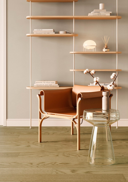 SPC ламинат Quartz Parquet Классик 5 мм Дуб Флэт Уайт 1258-55 5мм