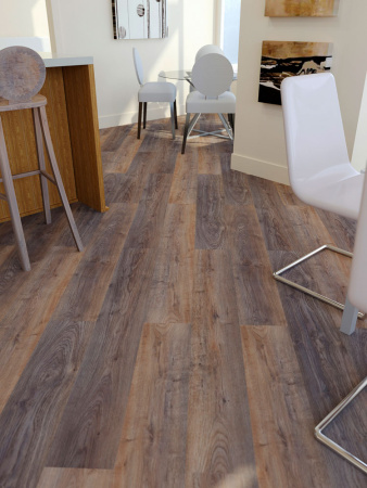 ПВХ плитка, кварц виниловый ламинат Fine Floor Light Дуб Борда FF-1333