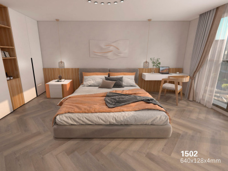 SPC ламинат Floorwood Authentic Оранжевый цветок 1502