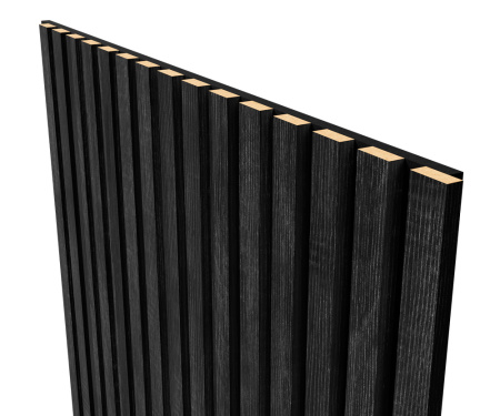 Акустическая панель Cosca Decor Сканди Дуб Графит, 1200x600x19мм