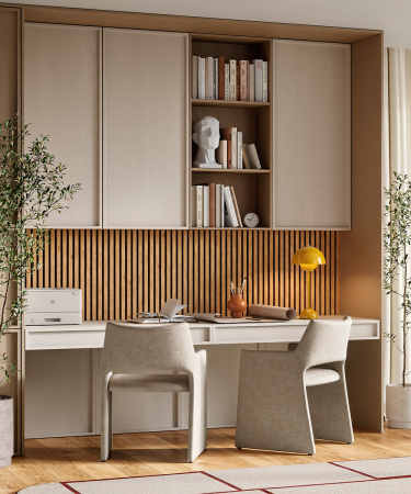 Акустическая панель Cosca Decor Сканди Дуб Медный, 1200x600x19мм