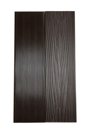 Террасная доска Ecodecking Титан 3D 4000x140x25 Шоколад