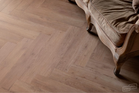 SPC ламинат Vinilpol Herringbone Паркет Бруно 9965