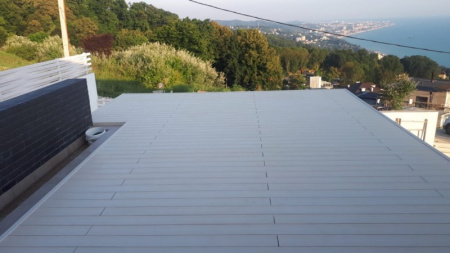 Террасная доска Ecodecking Титан 4000x140x25 Венге