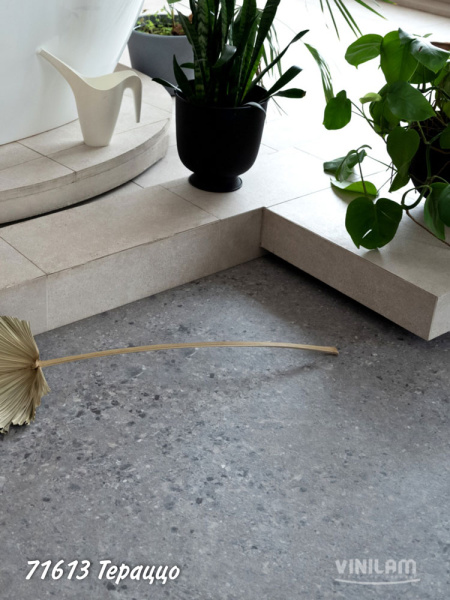 SPC ламинат Vinilam Ceramo Stone 6 мм Терраццо 71613