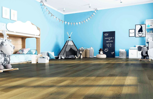 SPC ламинат Home Expert Natural Дуб Золотой лес 0-003
