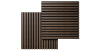 Акустическая панель Cosca Decor Монако Дуб Маррон коричневый, 600х600х21мм