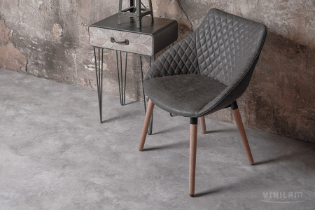 SPC ламинат Vinilam Ceramo Stone 5 мм Бетон LVT 61606 LVT