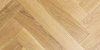 Инженерная доска Lab Arte Елка Английская Дуб Селект Лак 600x90x15