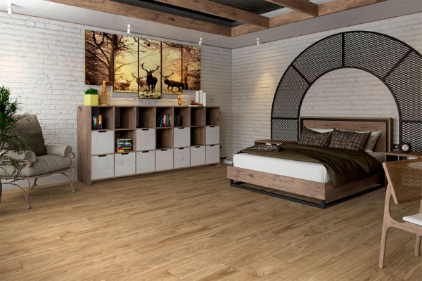 SPC ламинат Damy Floor Family Орех Европейский 0036-2