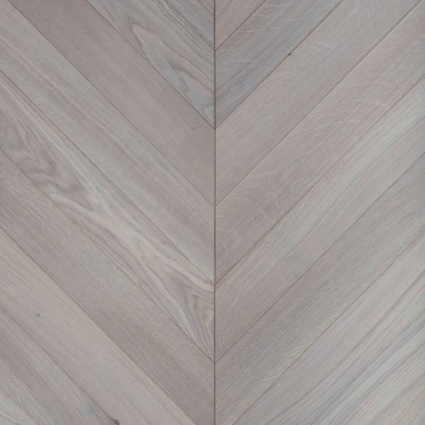 Инженерная доска Lab Arte Елка Chevron Французская Дуб Рустик Concrete лак 600/510х90х14/45°
