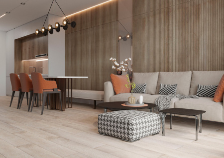 SPC ламинат Planker Elegant Line Дуб Монумент 3003