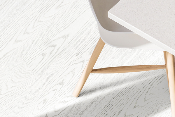 Пробковый пол Corkstyle Print Cork Wood XL Oak White замковый