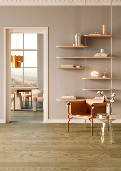 SPC ламинат Quartz Parquet Классик 5 мм Дуб Флэт Уайт 1258-55 5мм