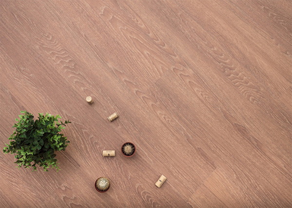 ПВХ плитка, кварц виниловый ламинат Ecoclick 1600 Ecowood Дуб Арагон NOX-1614