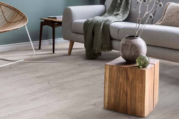 Пробковый пол Corkstyle Print Cork Wood XL Oak Steel клеевой