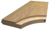 Двухслойная инженерная доска для пола, дуб+фанера Termo Wood 12 100 (Рустик)
