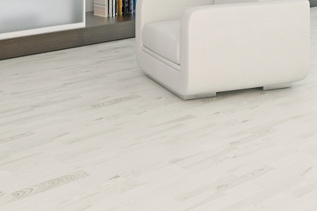 Пробковый пол Corkstyle Print Cork Wood Esche Weiss клеевой