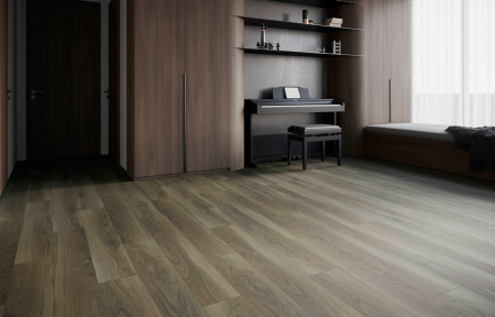 ПВХ плитка, кварц виниловый ламинат Art East Tile Premium Орех Форте ATP 151-2