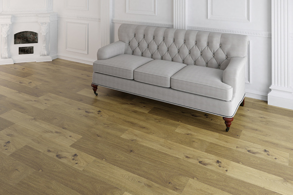 Пробковый пол Corkstyle Print Cork Wood XL Oak Knotty клеевой