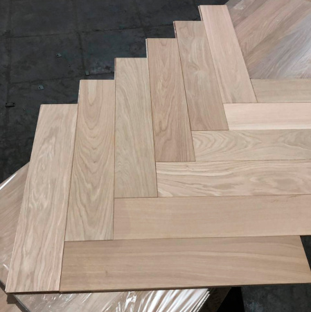 Двухслойная инженерная доска Termo Wood Английская (Венгерская) Ёлка 15 120 (Рустик)