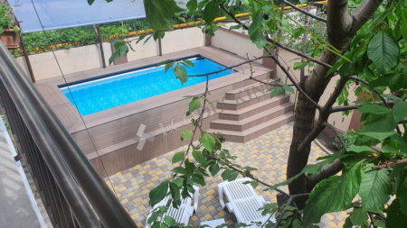 Террасная доска Ecodecking Практик 3000x135x25 Шоколад