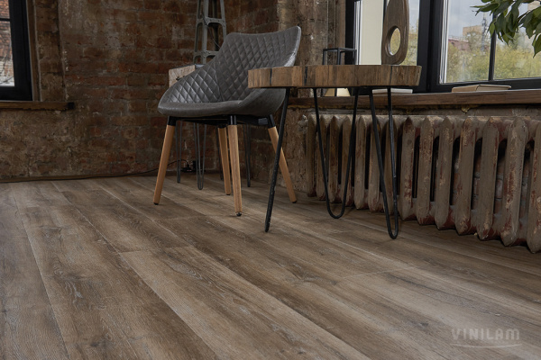 SPC ламинат Vinilam Ceramo Cork 8мм Дуб Биль 8895-EIR