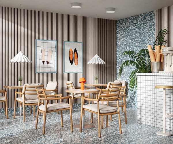 Акустическая панель Cosca Decor Монако Дуб Клэр светлый, 2750х600х21мм