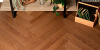 ПВХ плитка, кварц виниловый ламинат Vinilam Parquet Herringbone Винсент IS11200