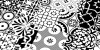 Ламинат Falquon Quadraic Black and White Q002