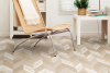 Пробковый пол Corkstyle Print Cork Chevron Creme клеевой