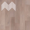 Инженерная доска Lab Arte Елка Chevron Французская Дуб Натур Чегет белый Лак 400/348х90х14/60°