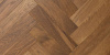 Инженерная доска Lab Arte Елка Английская Дуб Рустик Табак Лак 400x90x15