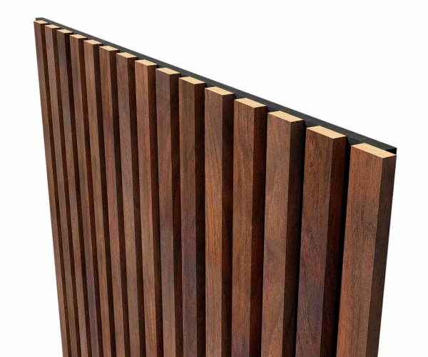 Акустическая панель Cosca Decor Сканди Дуб Барон темный, 600x600x19мм