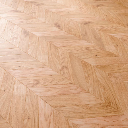 Инженерная доска Lab Arte Елка Chevron Французская Дуб Селект 1015 лак 600/510х90х14/45°