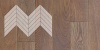 Инженерная доска Lab Arte Елка Chevron Французская Дуб Селект Гамлет лак 600/475х125х14/45°