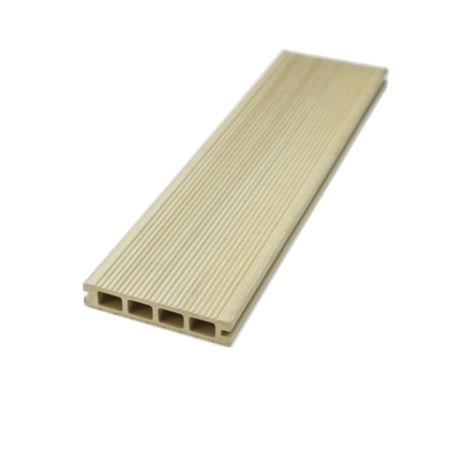 Террасная доска Ecodecking Практик 4000x135x25 Слоновая кость