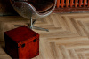 ПВХ плитка, кварц виниловый ламинат Vinilam Parquet Herringbone Glue Классический GD11166