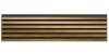 Комплект акустических панелей Cosca Decor Эмираты Золото матовое, 1200x300x19мм