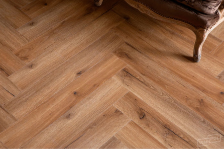 SPC ламинат Vinilpol Herringbone Паркет Франческо 9933