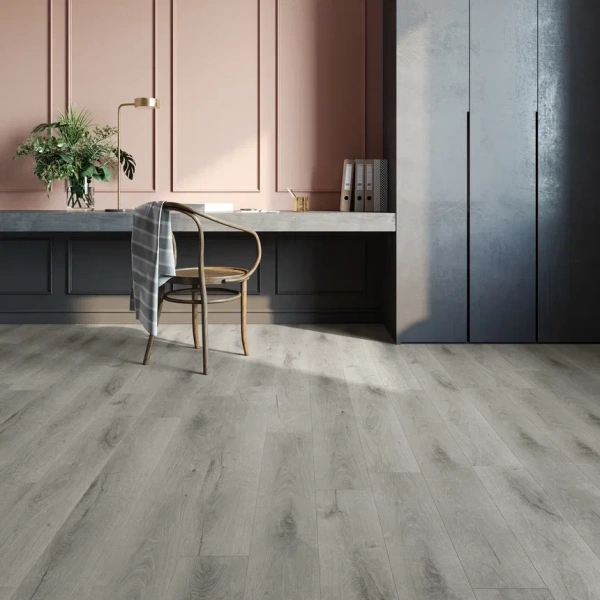 ПВХ плитка, кварц виниловый ламинат Invictus Primus Plank Royal Oak Dove 93