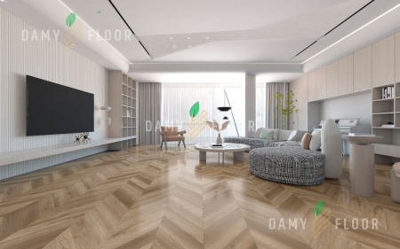 SPC ламинат Damy Floor Chevron Сен-Жермен DF05-Ch