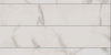ПВХ плитка, кварц виниловый ламинат Invictus Maximus Herringbone Pure Marble Snowflake