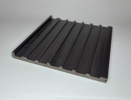 Ступень Ecodecking Техно полнотелая 4000х345х22 Венге