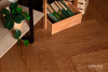 ПВХ плитка, кварц виниловый ламинат Vinilam Parquet Herringbone Винсент IS11200