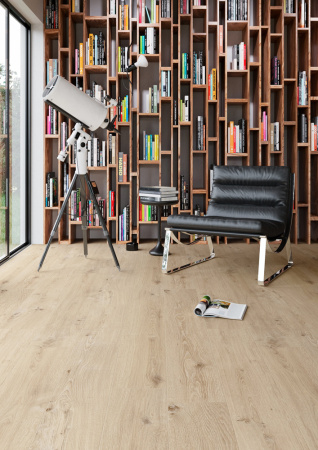 ПВХ плитка, кварц виниловый ламинат Clix Floor Classic Plank Дуб классический бежевый CXCL40062