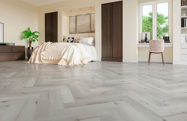 SPC ламинат Fargo Parquet 4 мм Дуб Снежный 33-DL1601