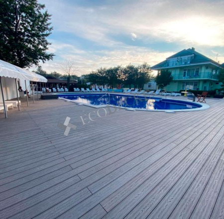 Террасная доска Ecodecking Комфорт 3D 3000x143х23 Венге