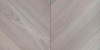 Инженерная доска Lab Arte Елка Chevron Французская Дуб Натур Concrete лак 600/510х90х14/45°